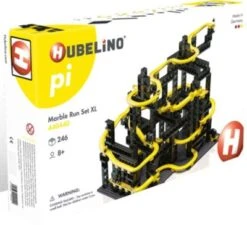 Hubelino Kugelbahn Pi Marble Run Set XL