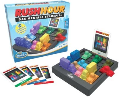 Thinkfun® Rush Hour - Das Geniale Stauspiel 5 Thinkfun® Rush Hour - Das Geniale Stauspiel – Bild 3