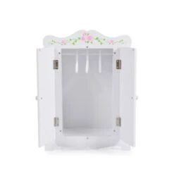 MONI Puppenkleiderschrank PH12B011 Holz, Maße 42,5 X 22 X 57 Cm, 3 Kleiderbügel Puppenmöbel -TONIES Geschäft 24525536 04