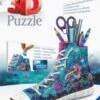 Ravensburger 3D Puzzle 11279 Sneaker Bezaubernde Meerjungfrauen - Praktischer Stiftehalter - 108 Teile - Schreibtisch-Organizer -TONIES Geschäft 24680568 01