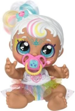 Kindi Kids™ Babyschwester Mini Mello Als Einhorn Mit Magischer Gesichtsbemalung