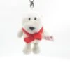 Nici 25950 Schlüsselanhänger Eisbär Mit Rotem Schal 10cm Plüsch Polar Bär -TONIES Geschäft 25950 1