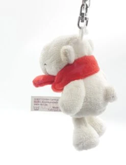 Nici 25950 Schlüsselanhänger Eisbär Mit Rotem Schal 10cm Plüsch Polar Bär -TONIES Geschäft 25950 4