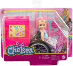 Barbie Chelsea-Puppe (blond) Und Rollstuhl. Spielzeug Für Kinder Ab 3 Jahren -TONIES Geschäft 26406524 06