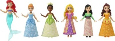 Disney Princess Small Dolls Teeparty 6er-Pack 3 Disney Princess Small Dolls Teeparty 6er-Pack