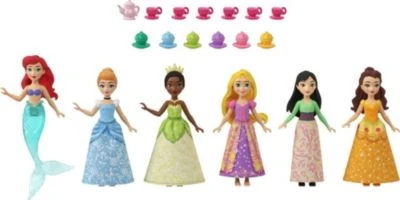 Disney Princess Small Dolls Teeparty 6er-Pack 4 Disney Princess Small Dolls Teeparty 6er-Pack – Bild 2