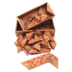 ROMBOL Tridomino - Anspruchsvolle Variante Des Dominospiels Mit Farbpunkten Für 2 - 6 Personen 10 ROMBOL Tridomino - Anspruchsvolle Variante Des Dominospiels Mit Farbpunkten Für 2 - 6 Personen -TONIES Geschäft 28516358 03