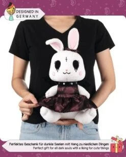 Corimori® Alice Das Gothic-Häschen 26cm Stofftier Plüschtier -TONIES Geschäft 29117806 04