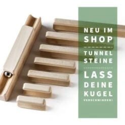 Baumkinder Kugelbahn Holz "K3-Expert" Mit Stecksystem (220 Teile) - Eine Murmelbahn Die Standhält! -TONIES Geschäft 29465007 05