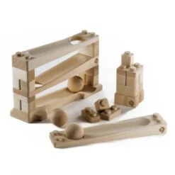 Baumkinder Kugelbahn Holz Ab 1 Jahr Und Stapelturm In Einem Holzspielzeug Vereint - Mini ( 32 Teile) -TONIES Geschäft 29465009 03