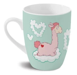 Nici 42712 Tasse Lama All You Need Is Love Porzellan Kaffeetasse Teetasse 310ml -TONIES Geschäft 42712 02 ZA Frei 2048x1992
