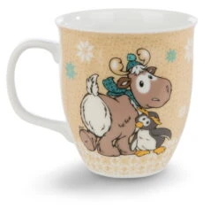 Nici 44149 Tasse Rentier Reny Heart Kaffeetasse Gold 9,5x10cm Winter Glamour -TONIES Geschäft 44149 02 ZA Frei 2002x2048