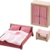 HABA 301988 Little Friends Puppenhausmöbel Schlafzimmer -TONIES Geschäft 4754109 01