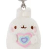 Nici 48220 Schlüsselanhänger Molang Mit Regenbogenherz 8cm Plüsch Kawaii -TONIES Geschäft 48220 01 HA Frei