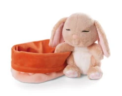 Nici 48708 Sleeping Pets Bunnies Hase Karamell 12cm Schlafend Im Körbchen Peach -TONIES Geschäft 48708 03 ZA Frei 2048x1607