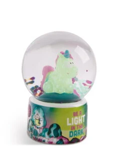 Nici 49111 Schüttelkugel Schneekugel Einhorn Midnight Floral Glow In The Dark -TONIES Geschäft 49111 04 ZA weiss 1575x2048