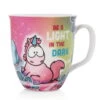 Nici 49113 Tasse Einhorn Midnight Floral "Be A Light In The Dark" Ca 360ml -TONIES Geschäft 49113 01 HA Frei 1654x2048